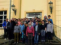Teilnehmer Mooskartierungstreffen Gadow bei Lenzen-Prignitz 2019 (W. Linder)