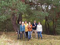 Pflegeteam-Trockenrasen in Bad Freienwalde (M.-S. Rohner, 2016)