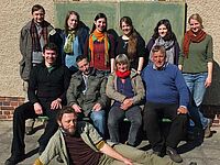Teilnehmer Flechtenkartierung April 2015 (W. Linder)