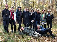 Teilnehmer Flechtenkartierung Oktober 2015 (M. Berger)